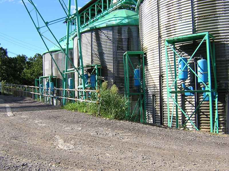 空氣炮 水壩料倉